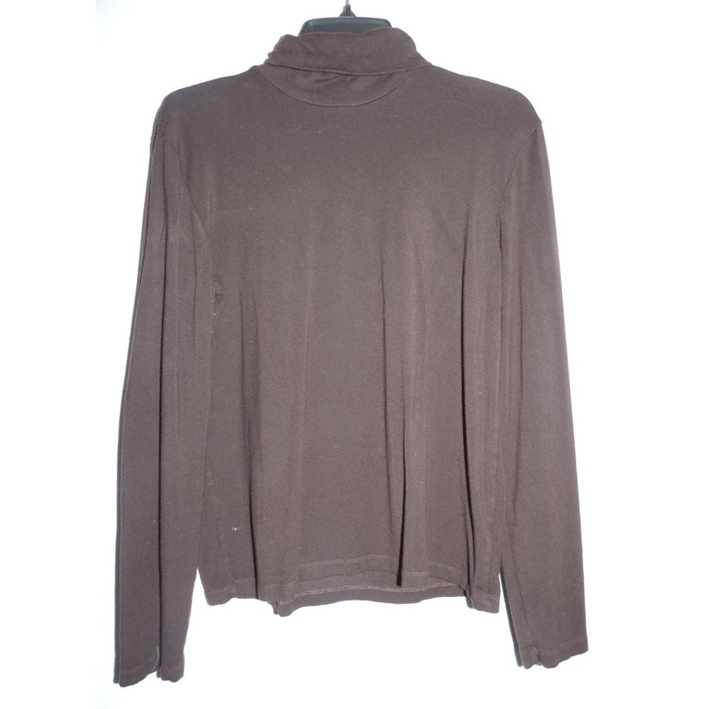 Women's Grey Turtleneck, Ralph Lauren, Size Large